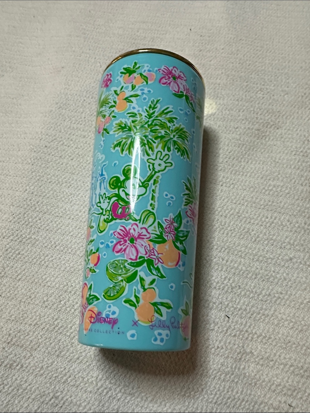 Lilly Pulitzer X Disney blue Ibiza tumbler (NO STRAW)